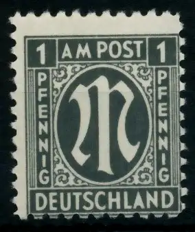 BIZONE AM-POST Nr 16Az postfrisch 764BC2