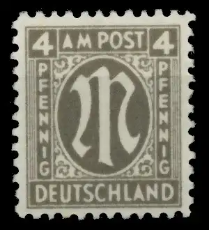 BIZONE AM-POST Nr 18Az postfrisch 764C72