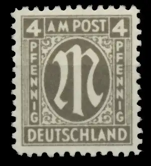 BIZONE AM-POST Nr 18Az postfrisch 764CA2