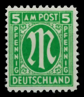BIZONE AM-POST Nr 19Bz postfrisch 764CFA