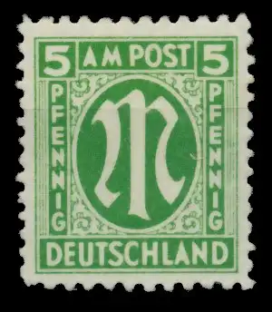 BIZONE AM-POST Nr 19Bz postfrisch 764CFE