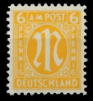 BIZONE AM-POST Nr 20Az postfrisch 764D5E