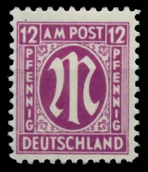 BIZONE AM-POST Nr 23Az postfrisch 764E52