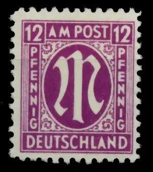 BIZONE AM-POST Nr 23Az postfrisch 764E56