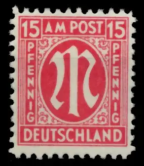 BIZONE AM-POST Nr 24Az postfrisch 764ED2