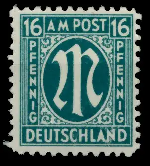 BIZONE AM-POST Nr 25Az postfrisch 764F0E