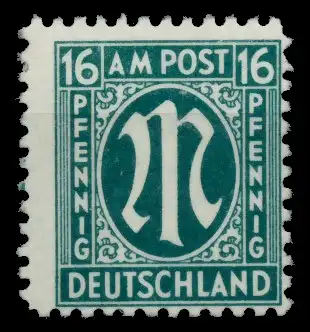 BIZONE AM-POST Nr 25Az postfrisch 764F1A