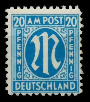 BIZONE AM-POST Nr 26bAz postfrisch 764F6E