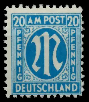 BIZONE AM-POST Nr 26bAz postfrisch 764F8E