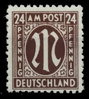 BIZONE AM-POST Nr 27Bz postfrisch 764FD2