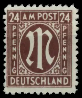 BIZONE AM-POST Nr 27Bz postfrisch 764FDE