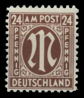 BIZONE AM-POST Nr 27Bz postfrisch 764FE6