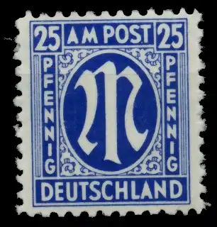 BIZONE AM-POST Nr 28Az postfrisch 76504A