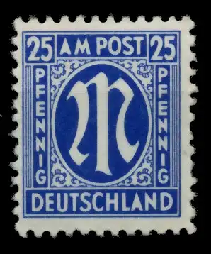 BIZONE AM-POST Nr 28Az postfrisch 765052