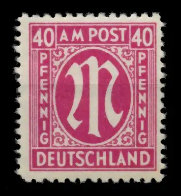 BIZONE AM-POST Nr 30dBz postfrisch 765106