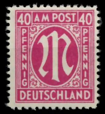 BIZONE AM-POST Nr 30dBz ungebraucht 76510A