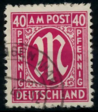 BIZONE AM-POST Nr 30cAz gestempelt 7651A2