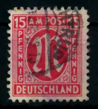 BIZONE AM-POST Nr 24Az gestempelt 767A5A