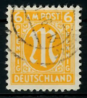 BIZONE AM-POST Nr 20Az gestempelt 767B76