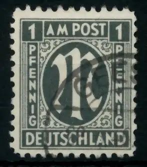 BIZONE AM-POST Nr 16Az gestempelt 767C1E