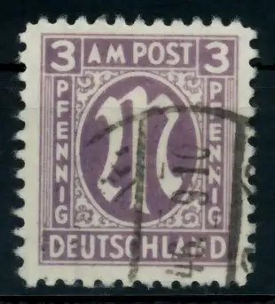 BIZONE AM-POST Nr 17aAz gestempelt 767C5E