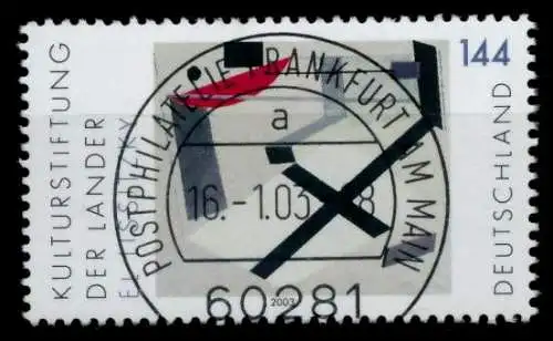BRD 2003 Nr 2308 zentrisch gestempelt 767DFA