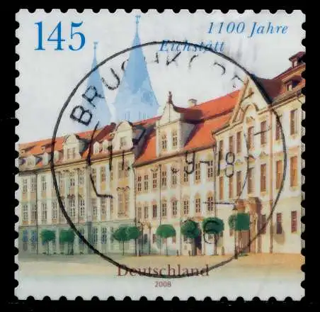 BRD 2008 Nr 2643 zentrisch gestempelt 767EFA