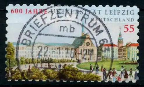 BRD 2009 Nr 2747 zentrisch gestempelt 767FF2