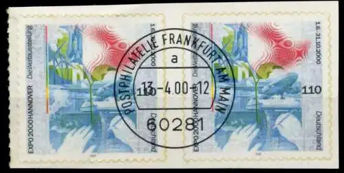 BRD 2000 Nr 2112 gestempelt 76808E
