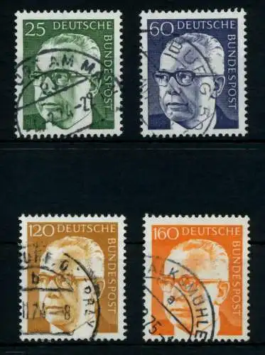 BRD DS HEINEM Nr 689-692 gestempelt 768186