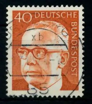 BRD DS HEINEM Nr 639 gestempelt 76820A
