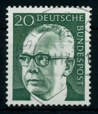 BRD DS HEINEM Nr 637 gestempelt 76820E