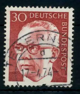 BRD DS HEINEM Nr 638 gestempelt 76A21A