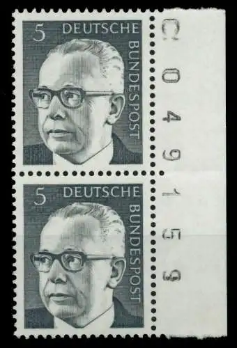 BRD DS HEINEM Nr 635 postfrisch SENKR PAAR 76A2AA