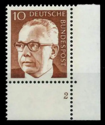 BRD DS HEINEM Nr 636 postfrisch FORM2 76A322