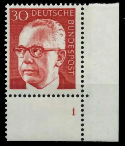 BRD DS HEINEM Nr 638 postfrisch FORM1 76A36E