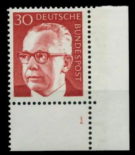 BRD DS HEINEM Nr 638 postfrisch FORM1 76A386