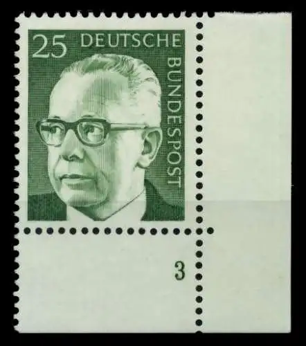 BRD DS HEINEM Nr 689 postfrisch FORM3 76A496