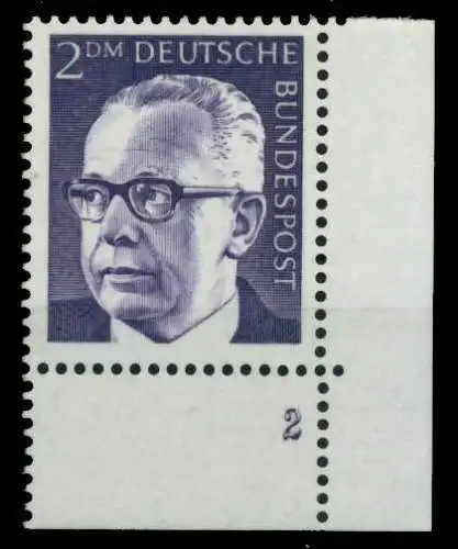 BRD DS HEINEM Nr 645 postfrisch FORM2 76A4DA