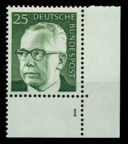 BRD DS HEINEM Nr 689 postfrisch FORM1 76A4DE