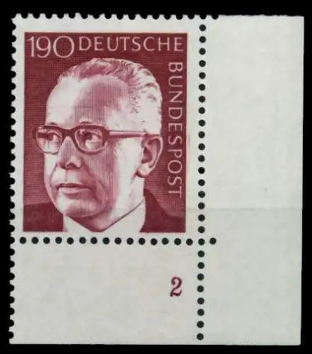 BRD DS HEINEM Nr 732 postfrisch FORM2 76A65A