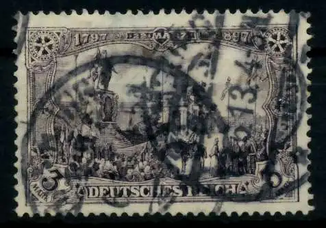 D-REICH GERMANIA Nr 96AIa gestempelt gepr. 726C2A