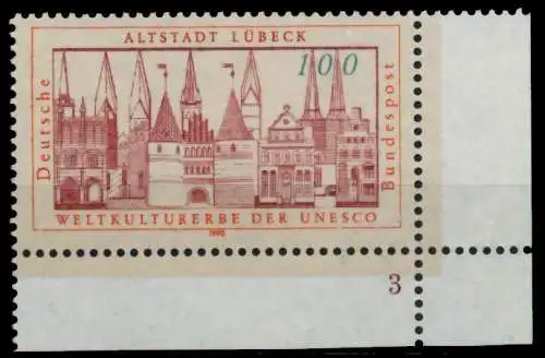 BRD 1990 Nr 1447 postfrisch FORMNUMMER 3 S33A9E2