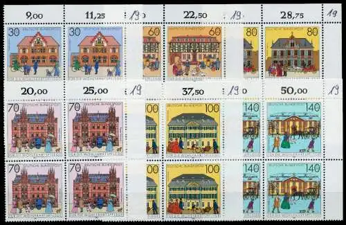 BRD 1991 Nr 1563-1568 postfrisch VIERERBLOCK ECKE-ORE 76CE56