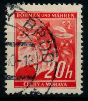 BÖHMEN MÄHREN Nr 22 gestempelt 76D0C2