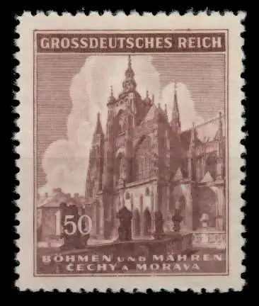 BÖHMEN MÄHREN Nr 140 postfrisch S34586E