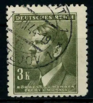 BÖHMEN MÄHREN Nr 102 gestempelt 76F812