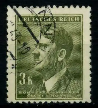 BÖHMEN MÄHREN Nr 102 gestempelt 76F852