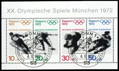 BRD BLOCK KLEINBOGEN 1949 1989 Block 6 ESST-BON S4DFBB2