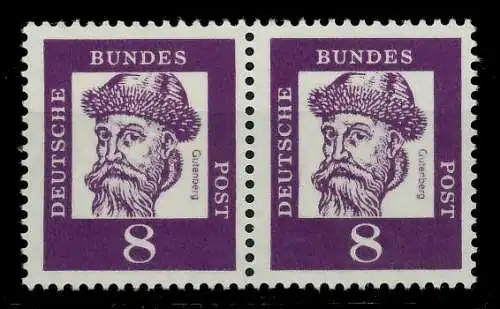 BRD DS BED. DEUT. Nr 349y postfrisch WAAGR PAAR 7740BE